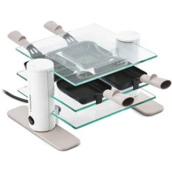 Macchina Per Raclette 4 Persone 600w In Vetro - 009408 - Lagrange -Piccoli Elettrodomestici Negozio 70414432 3