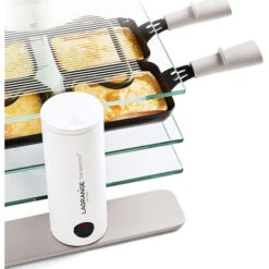 Macchina Per Raclette 4 Persone 600w In Vetro - 009408 - Lagrange -Piccoli Elettrodomestici Negozio 70414432 4
