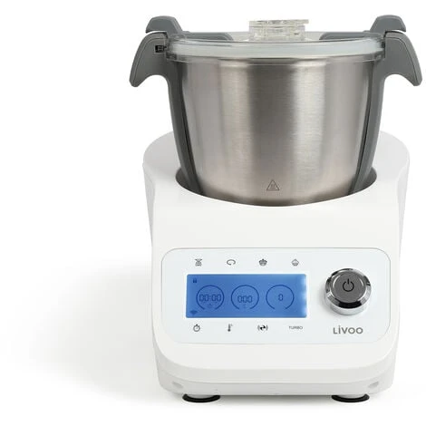 Robot Da Cucina Multifunzionale 3,5l 1000w - Dop219w - Livoo 4 Robot Da Cucina Multifunzionale 3,5l 1000w - Dop219w - Livoo - immagine 2