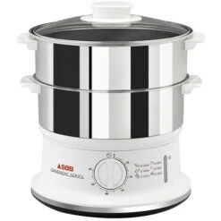 Vaporiera 2 Cesti 980w - Vc145100 - Seb