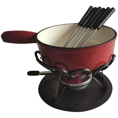 SET TAVOLA E CUOCO FONDUTA ROSSA UNI 24 CM R FERRO A CALDO FORG 1198705 3 SET TAVOLA E CUOCO FONDUTA ROSSA UNI 24 CM R FERRO A CALDO FORG 1198705