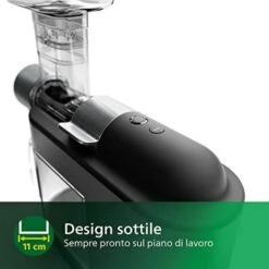 Philips Estrattore Di Succo A Freddo - 200W, 1L, App Di Ricette NutriU, Ampia Apertura, Tecnologia QuickClean (HR1949/20) 8 Philips Estrattore Di Succo A Freddo - 200W, 1L, App Di Ricette NutriU, Ampia Apertura, Tecnologia QuickClean (HR1949/20) -Piccoli Elettrodomestici Negozio 70697215 3