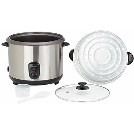 Bestron ARC280 Apparecchio Per La Cottura Del Riso, 1000 W, 2.8 Litri, Alluminio 4 Bestron ARC280 Apparecchio Per La Cottura Del Riso, 1000 W, 2.8 Litri, Alluminio - immagine 2