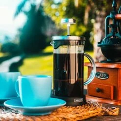 Nerthus FIH 663 Caffettiera A Stantuffo 600 Ml, Glass, Vetro -Piccoli Elettrodomestici Negozio 70791998 2