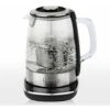 H.Koenig TI600 Teiera Automatica Per Tè/tisane, Filtro Rimovibile, Acciaio Inox/Vetro, 1,5L, 2200W