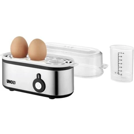 Unold Mini Cuociuova Acciaio Inox, Nero 5 Unold Mini Cuociuova Acciaio Inox, Nero - immagine 3