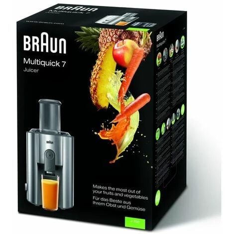 Braun Centrifuga Multiquick 7 J700 Stainless Steel 1000w 5 Braun Centrifuga Multiquick 7 J700 Stainless Steel 1000w - immagine 3