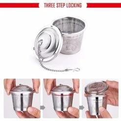 Confezione Da 2 Colini Per Il Tè Sfusi, Colini Per Spezie Da Cucina, Colini Per Il Tè In Acciaio Inossidabile 304 Teiera A Catena Lunga 10 Confezione Da 2 Colini Per Il Tè Sfusi, Colini Per Spezie Da Cucina, Colini Per Il Tè In Acciaio Inossidabile 304 Teiera A Catena Lunga -Piccoli Elettrodomestici Negozio 71379467 4