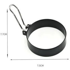 Grandi Anelli Antiaderenti Per Uova Da 7,6 Cm, Set Di 4 Anelli Per Focaccine Rotonde Per Muffin Inglesi, Piastra Da Cucina Per Pancake, Accessori Per Griglia Portatili Per Campeggio, Colazione Al Cope 10 Grandi Anelli Antiaderenti Per Uova Da 7,6 Cm, Set Di 4 Anelli Per Focaccine Rotonde Per Muffin Inglesi, Piastra Da Cucina Per Pancake, Accessori Per Griglia Portatili Per Campeggio, Colazione Al Cope -Piccoli Elettrodomestici Negozio 73335800 4