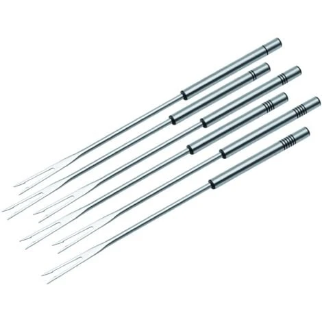 KUHN RIKON 32208 - Set Forchette Per Fonduta Di Formaggio/carne, In Plastica, 6 Pezzi 3 KUHN RIKON 32208 - Set Forchette Per Fonduta Di Formaggio/carne, In Plastica, 6 Pezzi