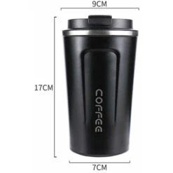 Tazza Da Caffè Tazza Termica Isolata A Tenuta Stagna Tazza Da Caffè Portatile Da Viaggio In Acciaio Inossidabile 510 Ml (bianco) 11 Tazza Da Caffè Tazza Termica Isolata A Tenuta Stagna Tazza Da Caffè Portatile Da Viaggio In Acciaio Inossidabile 510 Ml (bianco) -Piccoli Elettrodomestici Negozio 77487637 5