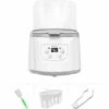 Scaldabiberon 4 In 1 Sterilizzatore A Vapore Per Biberon Scaldabiberon Veloce Capacità Di 2 Biberon Temperatura Regolabile Con Schermo LED Per Biberon, EU 400W -Piccoli Elettrodomestici Negozio 77488987 1