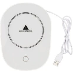 Scaldatazze USB Con Interruttore Del Sensore Di Gravità Inverno 55°C Scaldatazze Da Caffè A Temperatura Costante Scaldatazze Elettrico Da Tavolo Per Caffè Latte Tè Acqua Ufficio Uso Domestico Spegnime