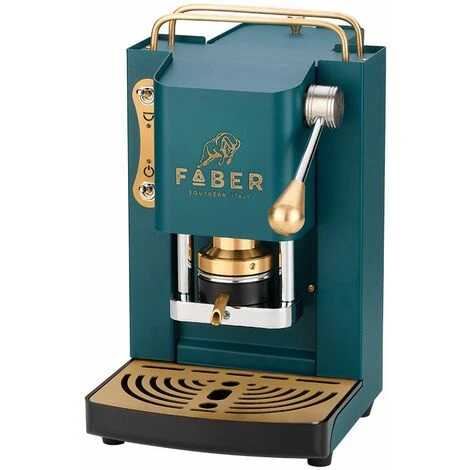 Faber Macchina Da Caffe A Cialde Pro Mini Deluxe British Green - FABPROMINIBRITISHBAS 3 Faber Macchina Da Caffe A Cialde Pro Mini Deluxe British Green - FABPROMINIBRITISHBAS