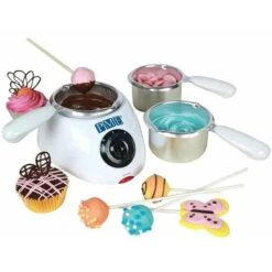 PME Cioccolatiera Elettrica, Plastica, Bianco