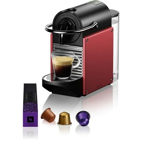 Nespresso Pixie EN124.R, Macchina Da Caffè Di De'Longhi, Sistema Capsule Nespresso, Serbatoio Acqua 0.7L, Red Carminio 3 Nespresso Pixie EN124.R, Macchina Da Caffè Di De'Longhi, Sistema Capsule Nespresso, Serbatoio Acqua 0.7L, Red Carminio