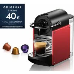 Nespresso Pixie EN124.R, Macchina Da Caffè Di De'Longhi, Sistema Capsule Nespresso, Serbatoio Acqua 0.7L, Red Carminio 8 Nespresso Pixie EN124.R, Macchina Da Caffè Di De'Longhi, Sistema Capsule Nespresso, Serbatoio Acqua 0.7L, Red Carminio -Piccoli Elettrodomestici Negozio 78977531 2