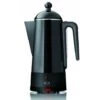 C3 30-30254 Caffettiera Di Design Con Filtro Percolatore Eco, Capacità 2 - 6 Tazze, In Acciaio Inox Laccato, Colore: Nero -Piccoli Elettrodomestici Negozio 78979829 1