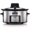 Crock-Pot Slow Cooker Auto Mescolante Digitale E Programmabile, Capacità 5.7 Litri, Adatto Fino A 6 Persone, Argento -Piccoli Elettrodomestici Negozio 78986212 1