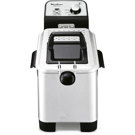 Moulinex Easy Pro 3 L-Freidora Classica, 2300 W, 2 Piani Di Cottura, Termostato Regolabile, 2 L/600 G), Colore: Argento 6 Moulinex Easy Pro 3 L-Freidora Classica, 2300 W, 2 Piani Di Cottura, Termostato Regolabile, 2 L/600 G), Colore: Argento - immagine 4