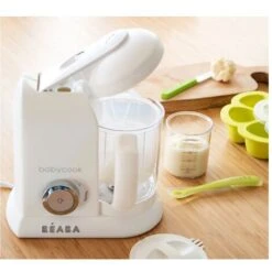 Beaba Baby Robot 4in1 1100ml Bianco/argento - 912675 - Béaba -Piccoli Elettrodomestici Negozio 79331470 4