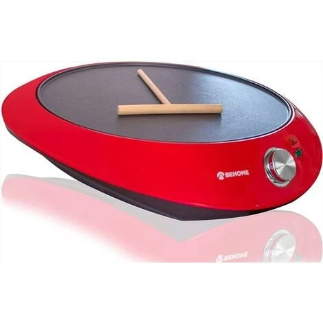 Macchina Per Crepes, Crepiera Con Piastra Antiaderente 3 Macchina Per Crepes, Crepiera Con Piastra Antiaderente