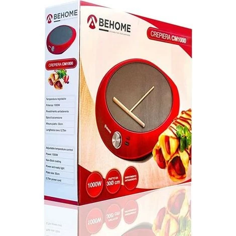 Macchina Per Crepes, Crepiera Con Piastra Antiaderente 7 Macchina Per Crepes, Crepiera Con Piastra Antiaderente - immagine 5