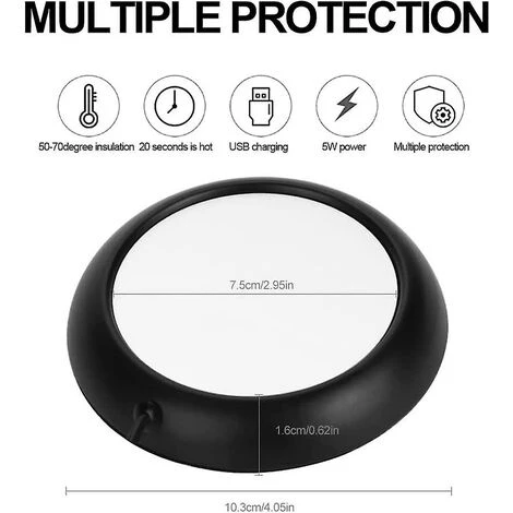 Scaldatazze Usb, 4 Scaldatazze Usb, - immagine 2