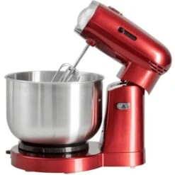Sbattitore Elettrico Mixer Con Ciotola 5 Velocità Ciotola Acciaio INOX, Innoliving INN-782