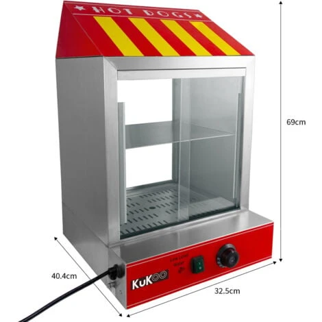 Macchina Per Hot Dog A Vapore Macchina Hot Dog Acciaio Inox Hot Dog Maker 2000W, Capacità: 100 Salsicce, 30 Panini, Intervallo Di Temperatura 30-110 °C, Con Valvola Di Scarico Accessori GRATIS 7 Macchina Per Hot Dog A Vapore Macchina Hot Dog Acciaio Inox Hot Dog Maker 2000W, Capacità: 100 Salsicce, 30 Panini, Intervallo Di Temperatura 30-110 °C, Con Valvola Di Scarico Accessori GRATIS - immagine 5