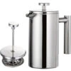 Caffettiera French Press Da 350 Ml/800 Ml/1000 Ml Caffettiera Isolata A Doppia Parete In Acciaio Inossidabile (350 Ml) -Piccoli Elettrodomestici Negozio 82105558 1