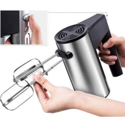 Sbattitore Elettrico 300W Miscelatore Con Base Da Cucina 5 Velocita CX66292 -Piccoli Elettrodomestici Negozio 82684373 3