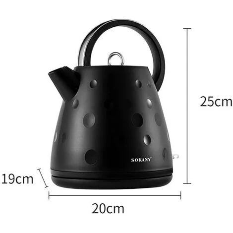 Bollitore Elettrico Acqua Calda 1.7L 1850w Scalda Bevande Manopola ON-OFF SK1033 4 Bollitore Elettrico Acqua Calda 1.7L 1850w Scalda Bevande Manopola ON-OFF SK1033 - immagine 2