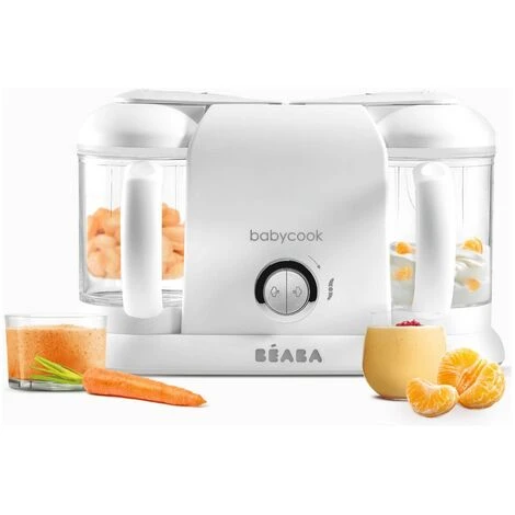 Beaba Baby Robot 4in1 2200ml Bianco - 912737 - Béaba 6 Beaba Baby Robot 4in1 2200ml Bianco - 912737 - Béaba - immagine 4