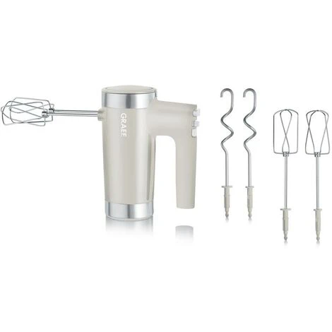 Graef HM508EU Sbattitore Elettrico 600 W Grigio Tortora 4 Graef HM508EU Sbattitore Elettrico 600 W Grigio Tortora - immagine 2