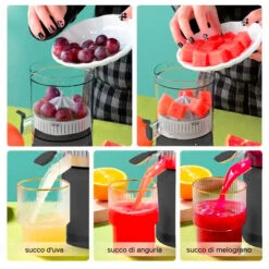 Spremiagrumi Elettrico Ricaricabile USB Wireless Estrattore Di Succo Portatile -Piccoli Elettrodomestici Negozio 83726622 4