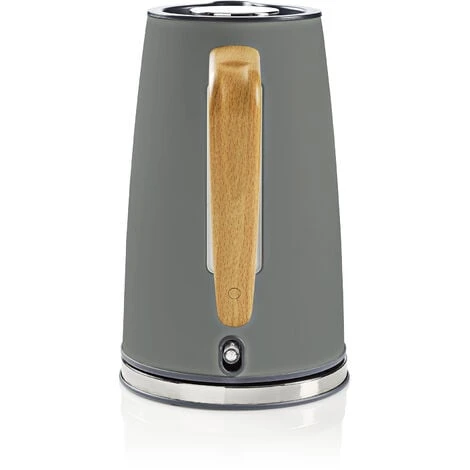 Nedis Bollitore Elettrico 1.7 L Soft Touch Grigio Ruotabile Di 360 Gradi Elemento Riscaldante Nascosto Controller Strix® Protezione Da Bollitura A Secco 6 Nedis Bollitore Elettrico 1.7 L Soft Touch Grigio Ruotabile Di 360 Gradi Elemento Riscaldante Nascosto Controller Strix® Protezione Da Bollitura A Secco - immagine 4
