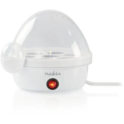 Nedis Bollitore Per Uova 7 Uova Misurino Segnale Di Avvertimento Spegnimento Automatico Bianco -Piccoli Elettrodomestici Negozio 85339707 4