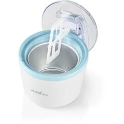 Nedis Gelatiera 1.2 L Bianco / Blu Alluminio / Plastica -Piccoli Elettrodomestici Negozio 85339712 3