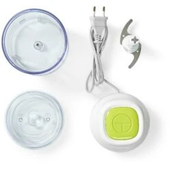 Nedis Tritatutto 200 W 0.5 L Plastica 1-Velocità Bianco -Piccoli Elettrodomestici Negozio 85339726 5