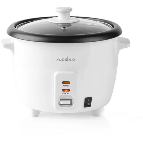 Nedis Fornello Di Riso 1.0 L 400 W Vaporetto In Alluminio Rivestimento Antiaderente Cestello Estraibile Spegnimento Automatico 5 Nedis Fornello Di Riso 1.0 L 400 W Vaporetto In Alluminio Rivestimento Antiaderente Cestello Estraibile Spegnimento Automatico - immagine 3