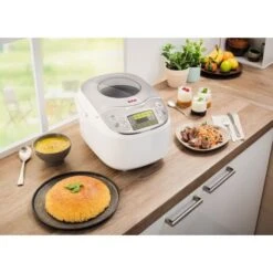 Tefal Multicooker Rk8121 45 in 1, 750 W, 5 l Capacità, 45 Koch Funzioni, Funzione Di Mantenimento Del Calore, Display LC, Con Ricettario Incluso, Bianco -Piccoli Elettrodomestici Negozio 85836963 4