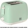 TOSTAPANE 650W CM.28X17 VERDE 2 TOSTAPANE 650W CM.28X17 VERDE -Piccoli Elettrodomestici Negozio 86058440 1
