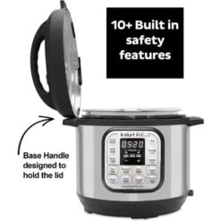 Instant Pot Electric Pressure Cooker Duo Mini 3L, 7-in-1 Multi-Cooker, Stainless Steel Pressure Cooker, 700 W 9 Instant Pot Electric Pressure Cooker Duo Mini 3L, 7-in-1 Multi-Cooker, Stainless Steel Pressure Cooker, 700 W -Piccoli Elettrodomestici Negozio 86327881 3