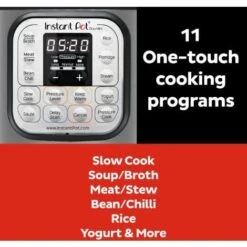 Instant Pot Electric Pressure Cooker Duo Mini 3L, 7-in-1 Multi-Cooker, Stainless Steel Pressure Cooker, 700 W 10 Instant Pot Electric Pressure Cooker Duo Mini 3L, 7-in-1 Multi-Cooker, Stainless Steel Pressure Cooker, 700 W -Piccoli Elettrodomestici Negozio 86327881 4