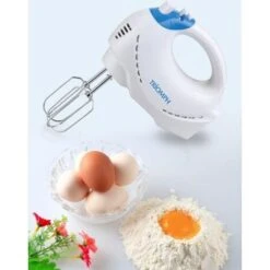 Triomph ETF2121 - Sbattitore Elettrico Bianco E Blu, 18 X 9,5 X 28 Cm