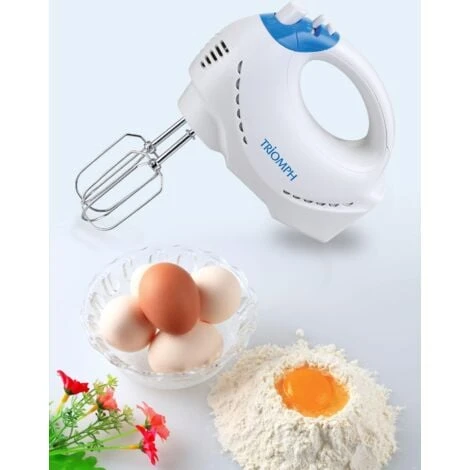 Triomph ETF2121 - Sbattitore Elettrico Bianco E Blu, 18 X 9,5 X 28 Cm 3 Triomph ETF2121 - Sbattitore Elettrico Bianco E Blu, 18 X 9,5 X 28 Cm