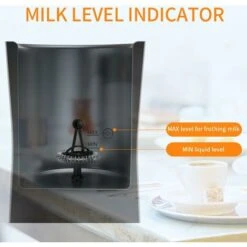Montalatte Elettrico Automatico 4 Modalità Per Schiuma Di Latte Calda/Fredda Rivestimento Antiaderente Schiumatore Antiscivolo Spegnimento Automatico Per Cappuccino, Macchiato, Caffè Latte, Ecc. -Piccoli Elettrodomestici Negozio 86623468 3