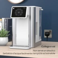Aqua Optima Aurora Dispenser Di Acqua Refrigerata Istantanea, Capacità 3,8 Litri, Con Filtro Dell'acqua A 5 Stadi Evolve+ Per La Riduzione Della Microplastica E Delle Impurità 10 Aqua Optima Aurora Dispenser Di Acqua Refrigerata Istantanea, Capacità 3,8 Litri, Con Filtro Dell'acqua A 5 Stadi Evolve+ Per La Riduzione Della Microplastica E Delle Impurità -Piccoli Elettrodomestici Negozio 86633734 4