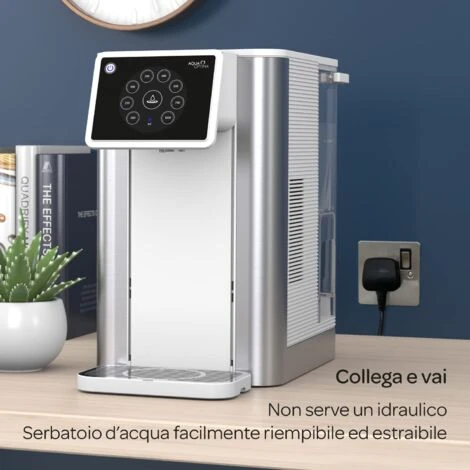 Aqua Optima Aurora Dispenser Di Acqua Refrigerata Istantanea, Capacità 3,8 Litri, Con Filtro Dell'acqua A 5 Stadi Evolve+ Per La Riduzione Della Microplastica E Delle Impurità 6 Aqua Optima Aurora Dispenser Di Acqua Refrigerata Istantanea, Capacità 3,8 Litri, Con Filtro Dell'acqua A 5 Stadi Evolve+ Per La Riduzione Della Microplastica E Delle Impurità - immagine 4